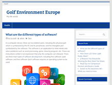 Tablet Screenshot of golfenvironmenteurope.org